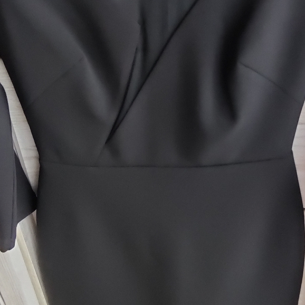 BcbgMaxazria Mesh Inset Mini Cocktail Dress - Picture 6 of 7